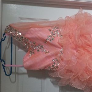 Girls pageant dress